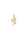 14K Solid Gold Snake Flatback - Kosinerjewelry-5