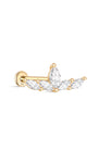 KOSINER elegant gold ring featuring intricate design, perfect for adding a touch of sophistication to any outfit or occasion.