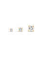 kosiner jewelry 14K Solid Gold Classic Mini CZ Nose Stud
