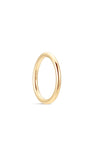 kosiner jewelry 14K Solid Gold Minimalist Seamless Hoop Nose Ring