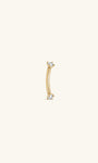 Kosiner Jewelry KOSINER 14K Solid Gold Simple Navel Piercing Stud