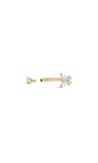 Kosiner Jewelry KOSINER 14K Solid Gold Delicate Butterfly Navel Piercing Stud