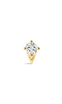 Kosiner Jewelry KOSINER Seaspritz 14K Solid Gold Ice Cream Flat Back Stud