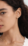 Kosiner Jewelry KOSINER Étoile 14K Solid Gold Delicate Star Flat Back Stud