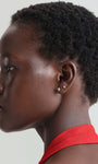 Kosiner Jewelry KOSINER Étoile 14K Solid Gold Delicate Star Flat Back Stud