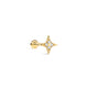 Mini Étoile Flatback Stud in 14k Solid Gold