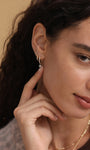 Kosiner Jewelry KOSINER Étoile 14K Solid Gold Dainty Star Flat Back Stud