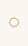 Kosiner Jewelry KOSINER Prism 14K Solid Gold Classic Daith Clicker