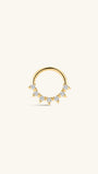 Kosiner Jewelry KOSINER Prism 14K Solid Gold Classic Daith Clicker