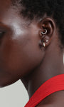 Kosiner Jewelry KOSINER Prism 14K Solid Gold Classic Daith Clicker