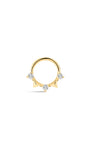 Kosiner Jewelry KOSINER Prism 14K Solid Gold Geometric Daith Clicker