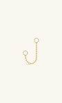 Kosiner Jewelry KOSINER 14K Solid Gold Classic Spheres Chain Pendant Charm