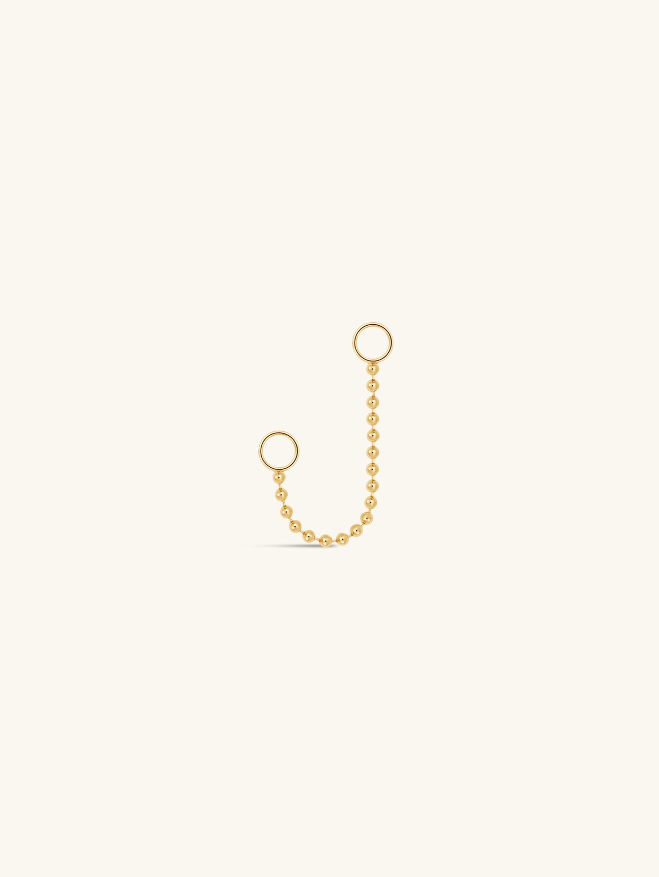 Kosiner Jewelry KOSINER 14K Solid Gold Classic Spheres Chain Pendant Charm