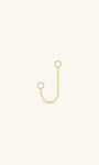 Kosiner Jewelry KOSINER 14K Solid Gold Baby Rolo Chain Pendant Charm