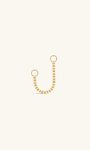 Kosiner Jewelry KOSINER 14K Solid Gold Classic Box Chain Pendant Charm
