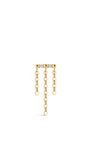kosiner sieraden Perléa Triple Chain Flatback in 14K massief goud