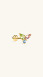 Gem Garden Marquise Peridot Multi-Stone Flatback in 14K Solid Gold