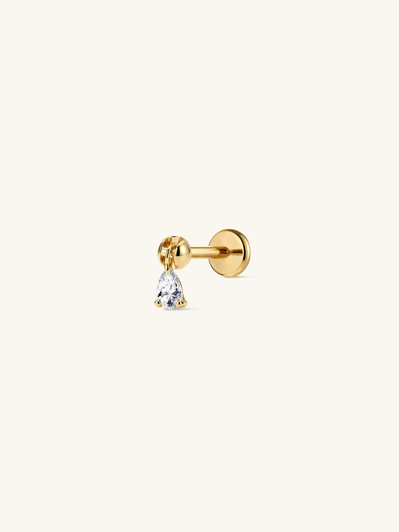 KOSINER 14K Solid Gold Classic Lab-Grown Diamond Set