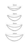 Kosiner Jewelry Implant – Chaîne de perçage en titane de qualité unique
