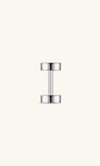 kosiner jewelry Titanium Flat Disc Flatback Piercing Stud (Labret / Lip /Tongue)