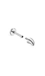 kosiner jewelry Titanium Spike Flatback