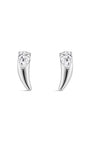 gioielli kosiner Titanium CZ Fang Teardrop Flatback