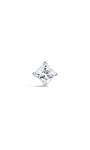 kosiner jewelry Titanium CZ Square Flatback