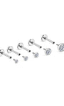 kosiner jewelry Titanium Essential CZ Flatback