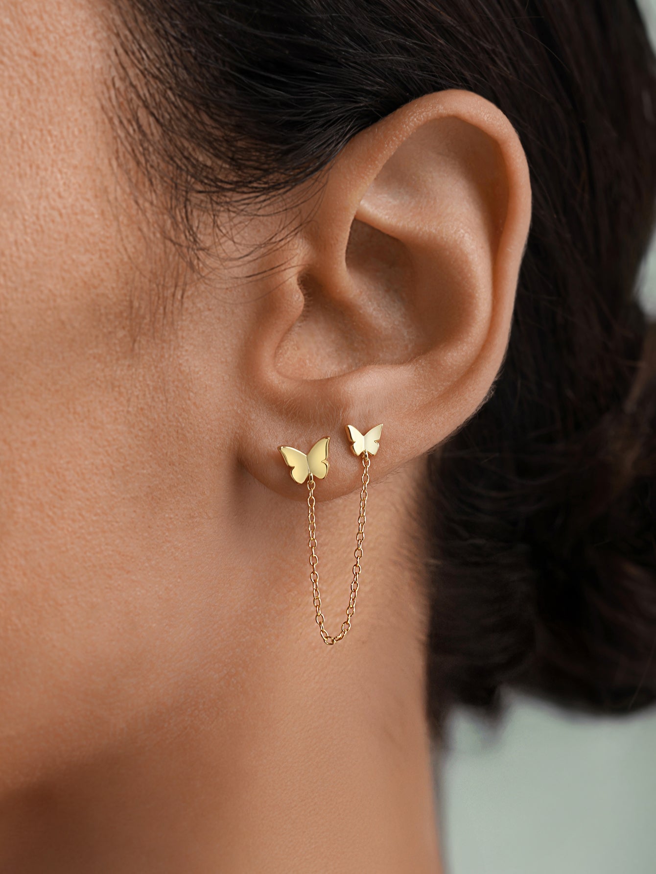 925 Sterling Zilver Kosiner Modieuze Vlinder Zirkoon All Match Series