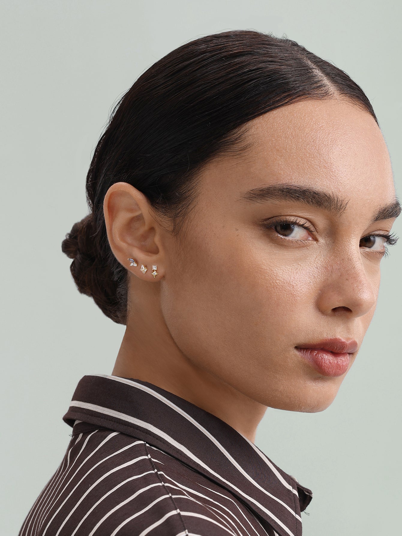 925 Sterling Silver Starry Ear Lovely Fashion Studs Earring Collection