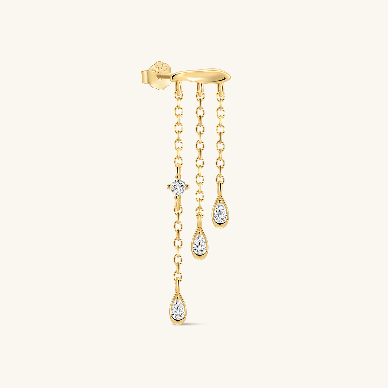 Kosiner gioielli Flow Cascade Drop Borchie