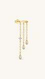 Kosiner gioielli Flow Cascade Drop Borchie