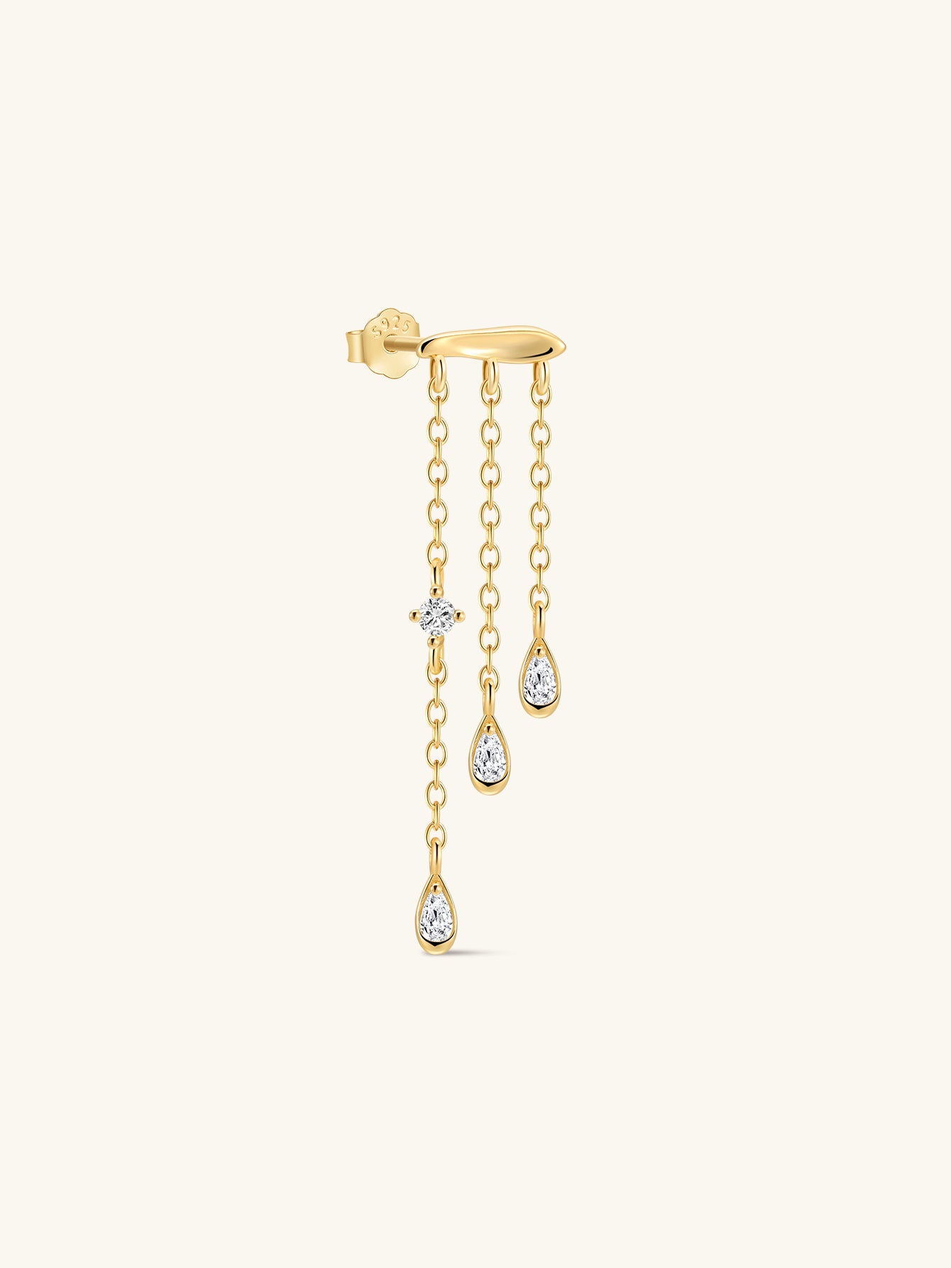 Kosiner gioielli Flow Cascade Drop Borchie
