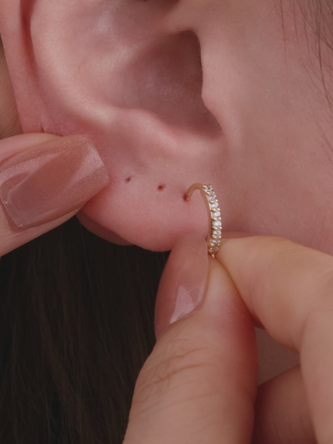 S925 Star and Moon Zircon Earring Set - Kosinerjewelry