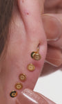 Create your ocean-inspired ear stack with KOSINER flatback stud
