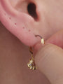 KOSINER hypoallergenic shell pearl stud, safe for sensitive skin and all-day wear