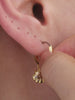 KOSINER hypoallergenic shell pearl stud, safe for sensitive skin and all-day wear