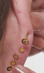 Create your ocean-inspired ear stack with KOSINER flatback stud