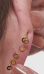 Create your ocean-inspired ear stack with KOSINER flatback stud