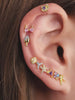 Create your ocean-inspired ear stack with KOSINER flatback stud