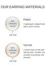 Kosiner Jewelry KOSINER 18K Gold Vermeil Cable Chain Bracelet